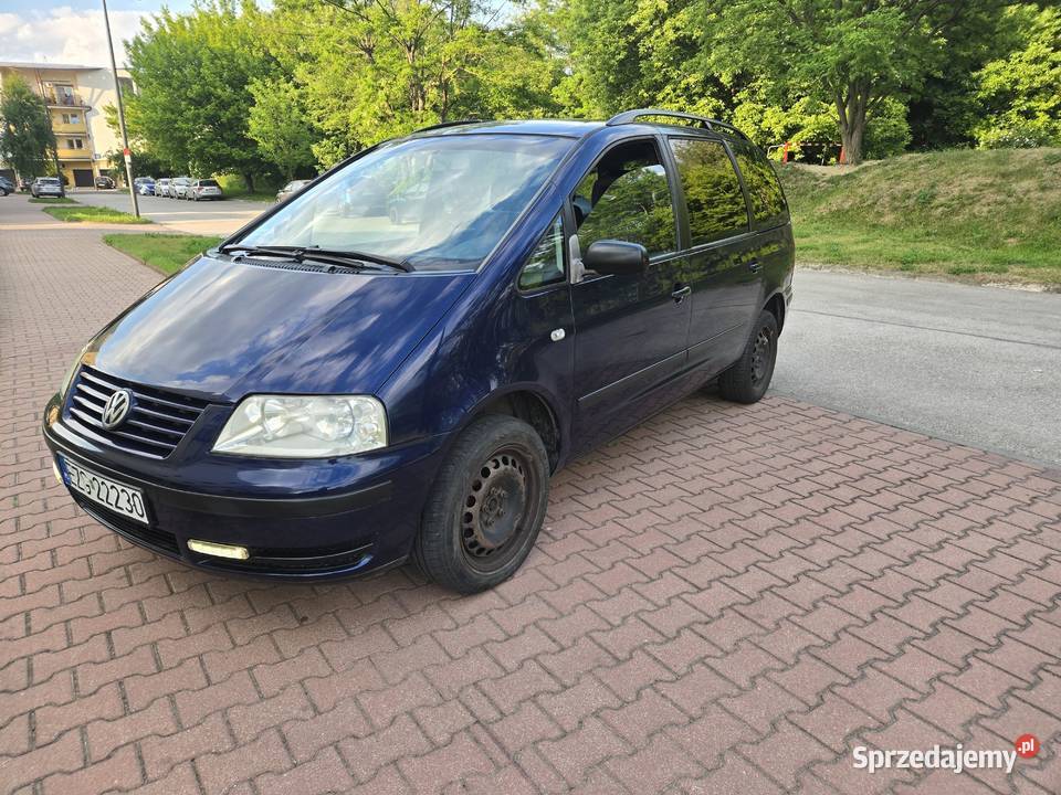 Volkswagen Sharan 20 benzyna z gazem 2003 6 Łódź