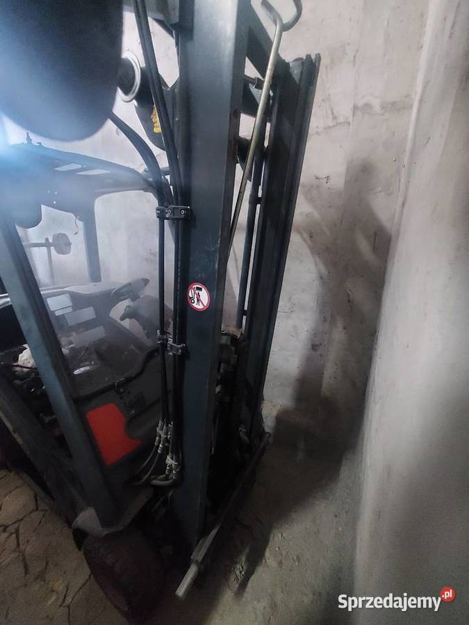 Wózek Linde 391 h 16 triplex Garki