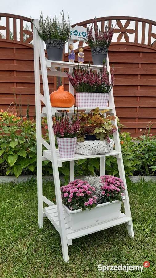 Kwietnik stojak regał składany 137 Architektura ogrodowa pomorskie Rytel