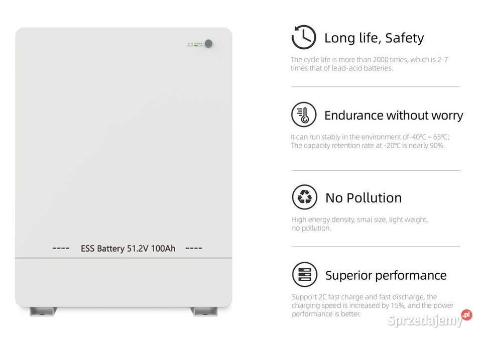 Magazyn energii LV DAH Solar 512 kWh DHA05 2499