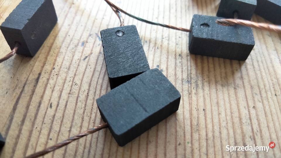 Szczotka węglowa 65 x 10 mm przewód z czoła na Motoryzacja Ostrów Wielkopolski