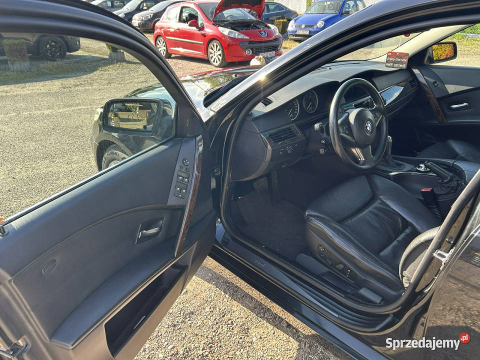 BMW 530 BMW 530d M57 218 323 Pełna elektryka E60 podgrzewane fotele Kętrzyn