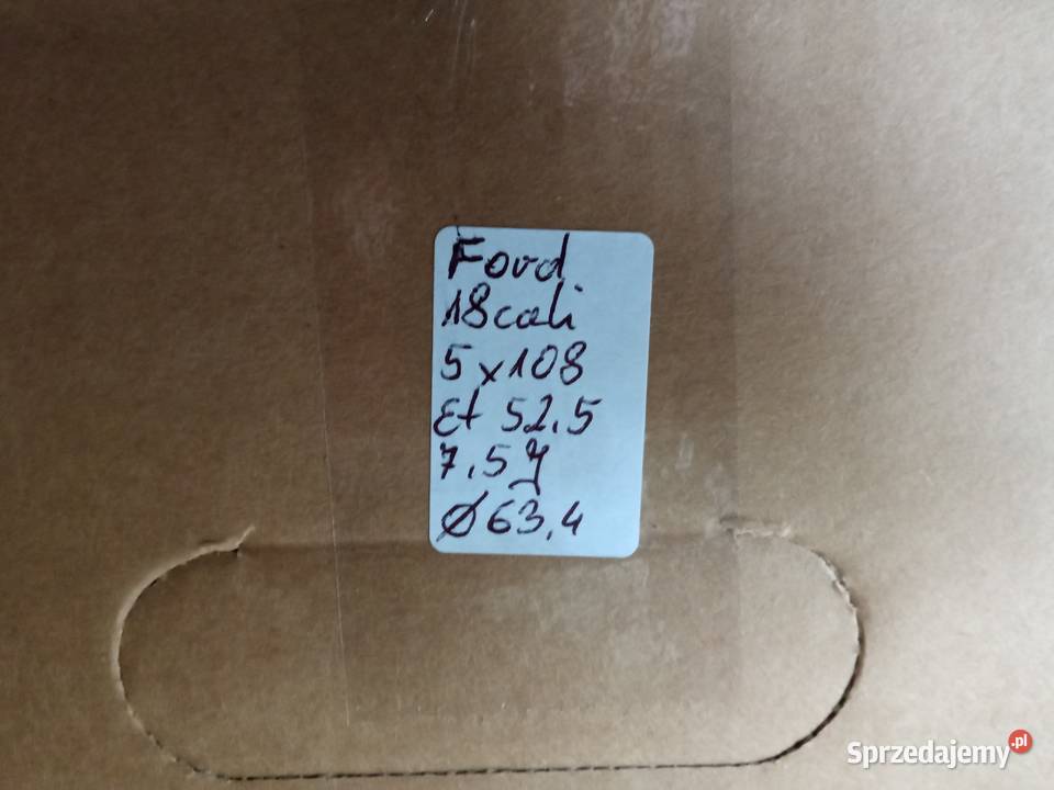 Felgi Ford 18 5x108 et525 75j kuga mondeo c s Szczukowskie Górki sprzedam