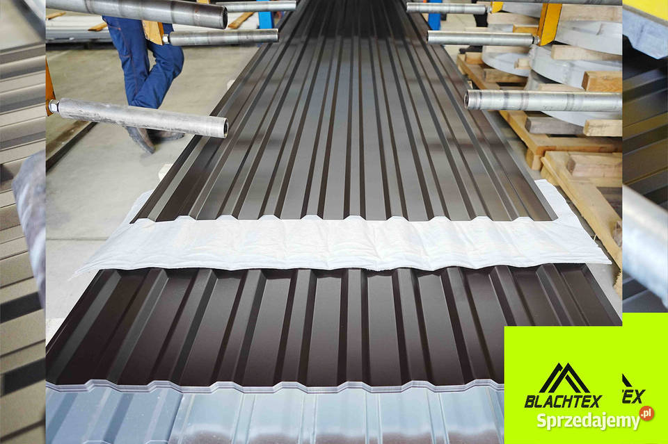 Gruba Blacha Trapezowa T14 070mm Kolor Ocynk