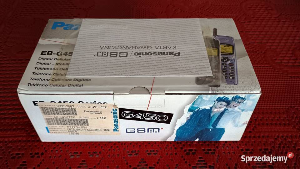 Opakowanie Panasonic EBG450 Series GSM Szczecin sprzedam
