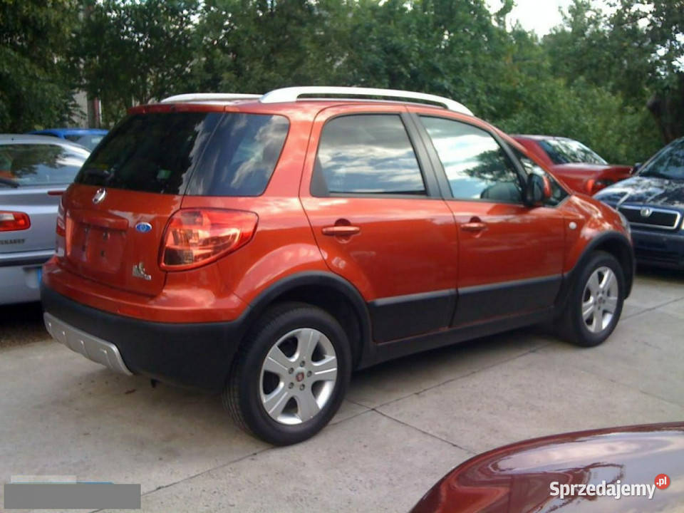 Fiat Sedici 48 4X4 BEZWYPADKOWY Polski salon autoalarm małopolskie Skawina