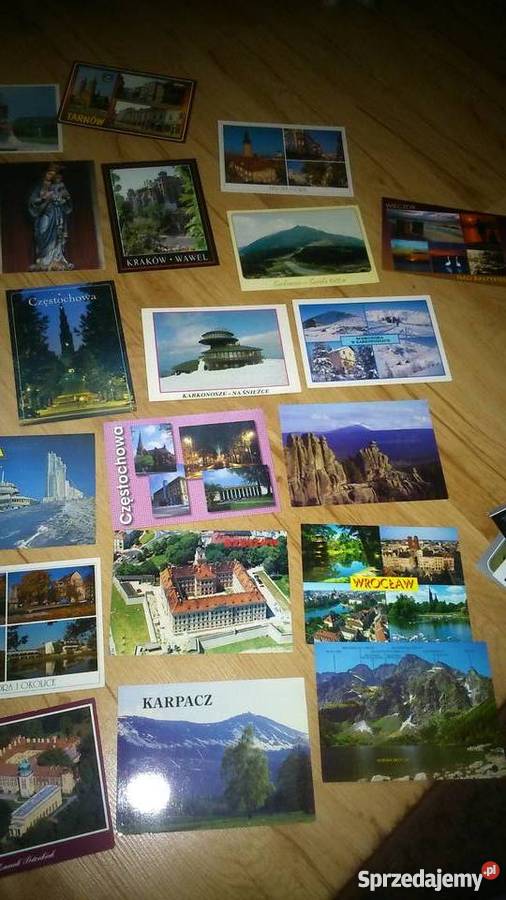 pocztówki polskich miast zakątków kartki 32 wielkopolskie Poznań