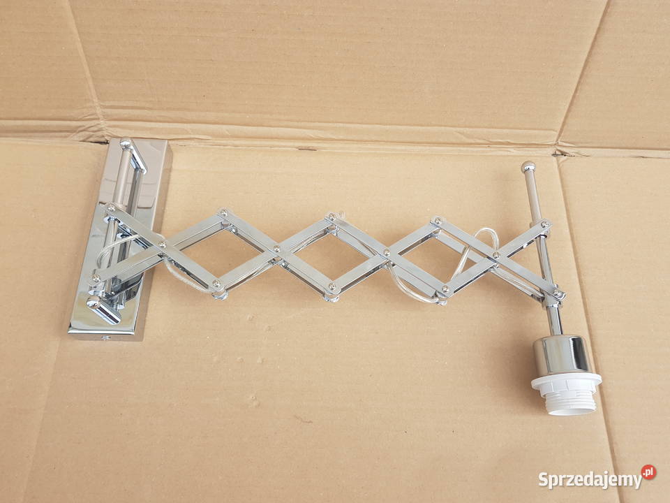 Kinkiet ścienny do czytania HARMONIA chrom E27