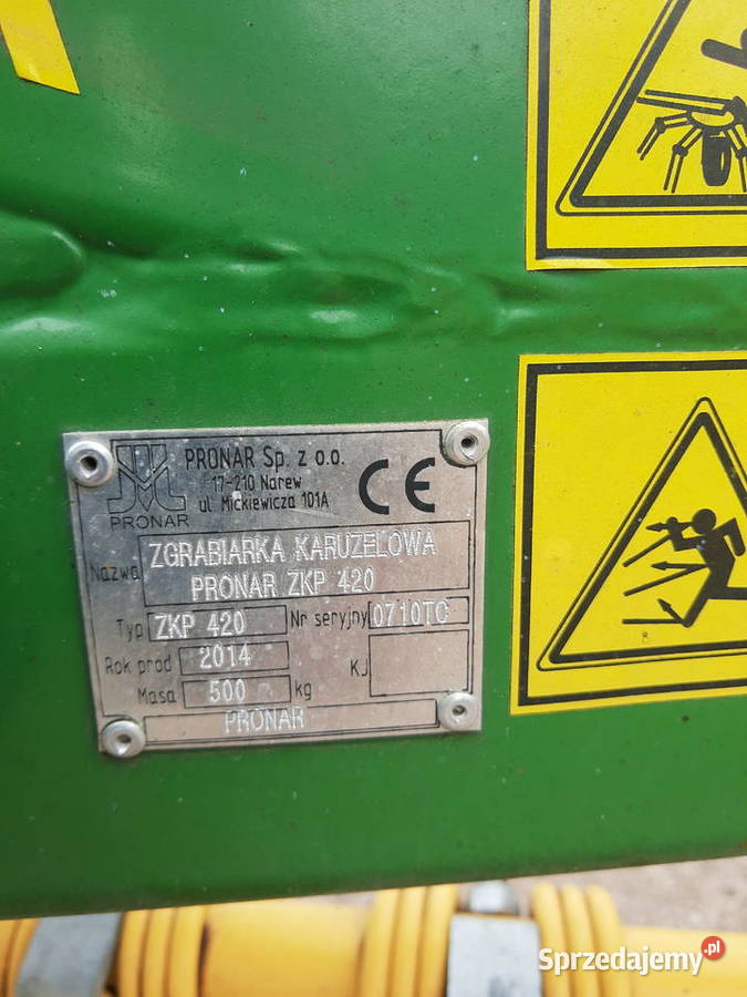 Zgrabiarka PRONAR ZKP 420 Augustów