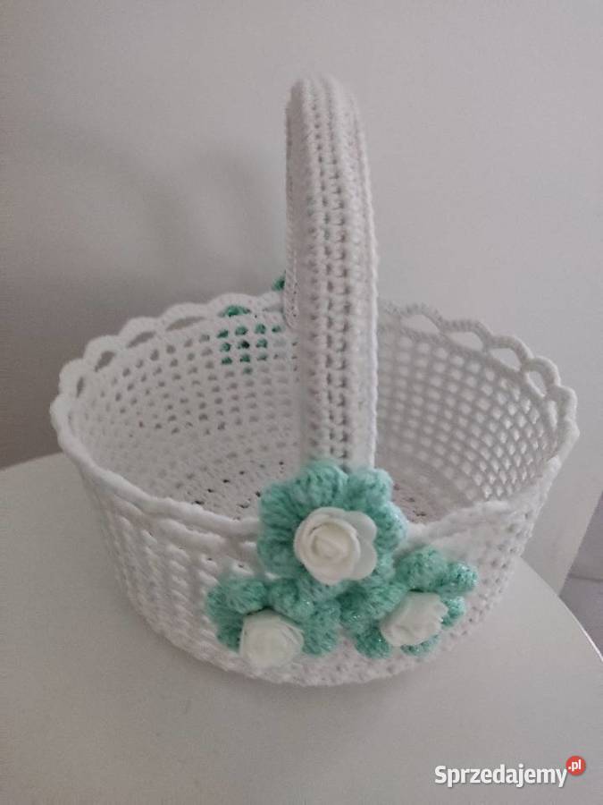 Koszyki szydelkowe Dębica sprzedam