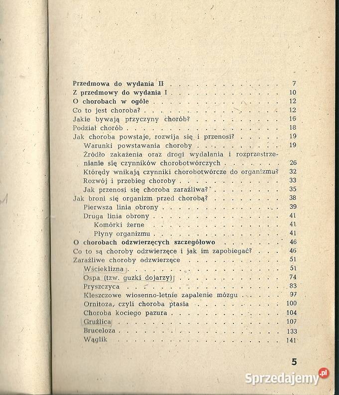 Czym mogą zarazić nas zwierzęta WFijałkowska Książki naukowe i popularnonaukowe Łódź