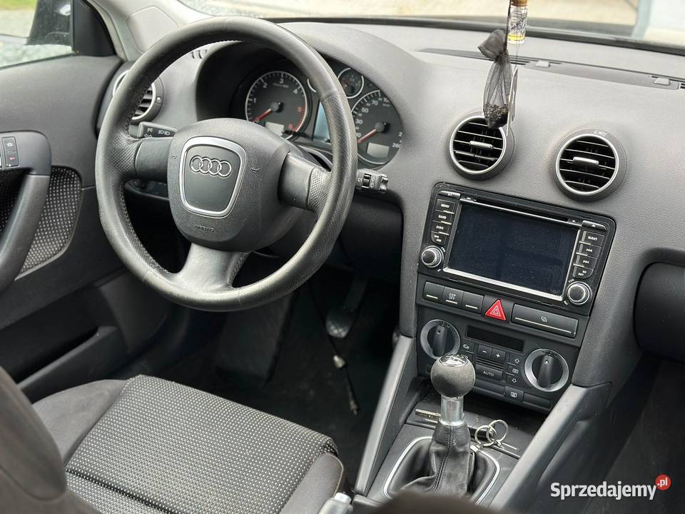 Audi A3 20 TDI Android NAVI Ładna Czarna