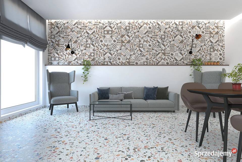 Gres AZZO WHITE 60120 imitacja lastryko mazowieckie Warszawa