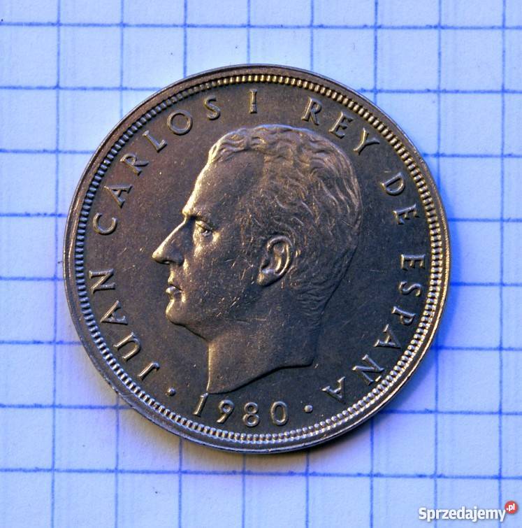 50 PESET 50 PESETAS 19801982 HISZPANIA Piszczac sprzedam