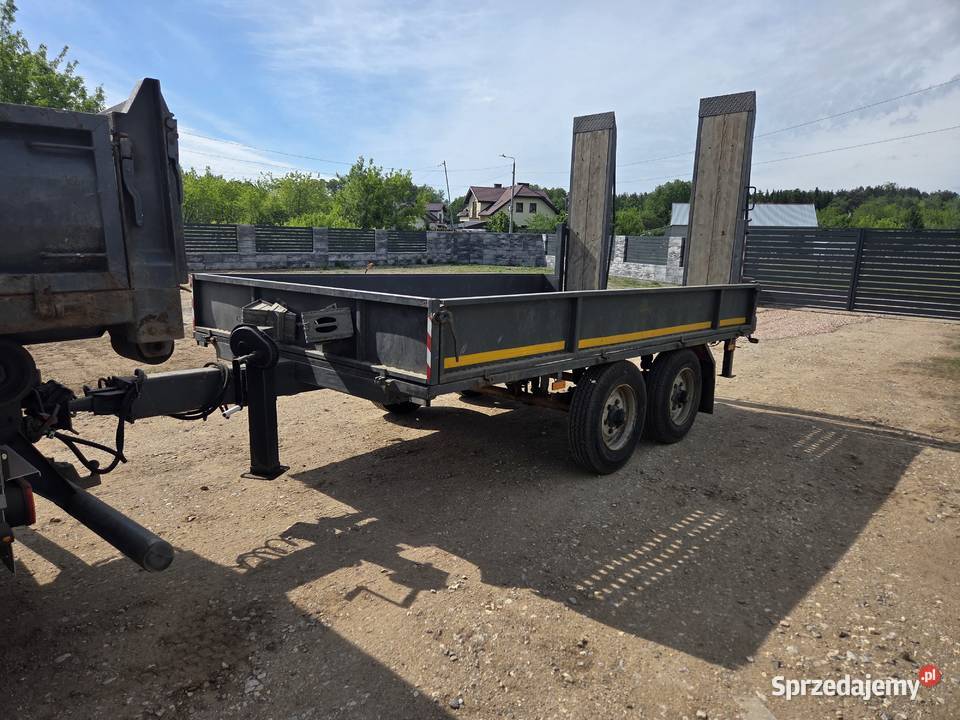 Przyczepa ciężarowa laweta ładowność 6500kg