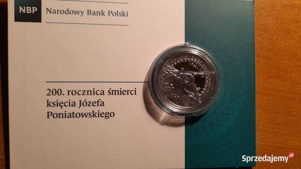 Moneta srebrna 200 rocznica śmierci ks Józefa Warszawa