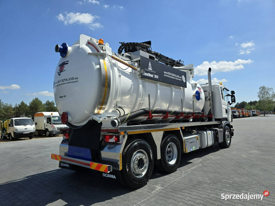 Scania Larsen FlexVac 311 Ładowarka próżniowa Samochody ciężarowe Samochody ciężarowe świętokrzyskie Daleszyce