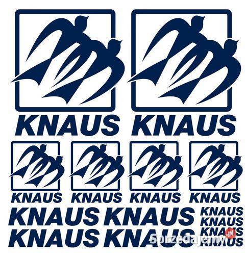 Naklejka na kampera przyczepę KNAUSS navy Warszawa