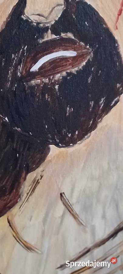 ekspresyjna interpretacja wizerunku cierpiącego Obrazki i obrazy Poznań