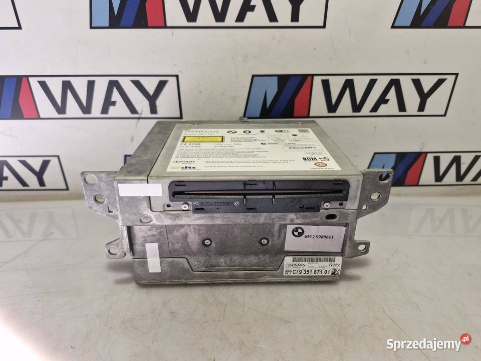9351671 BMW F10 F12 F25 CZYTNIK RADIO NAWIGACJA