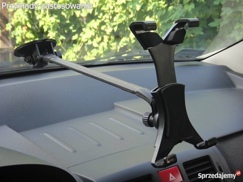 Długi uchwyt do szyby samochodowej 43 na tablet Piastów sprzedam