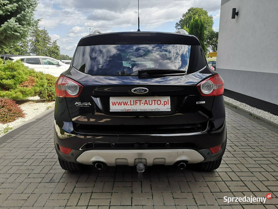 Ford Kuga 20 TDCI 136 Klima Halogeny Alu Sensor czarny dolnośląskie sprzedam