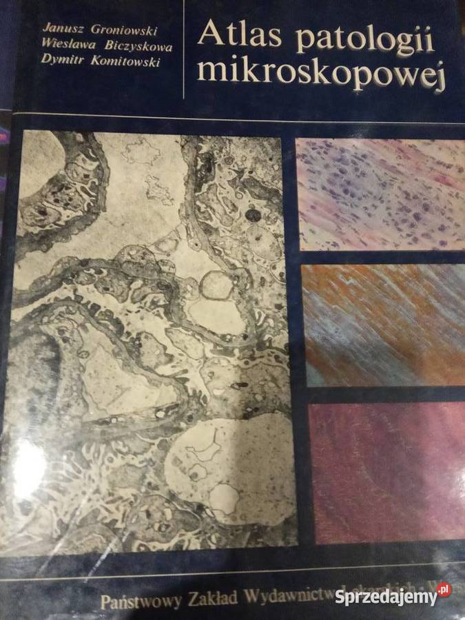 Atlas patologii mikroskopowej książki Antykwariat
