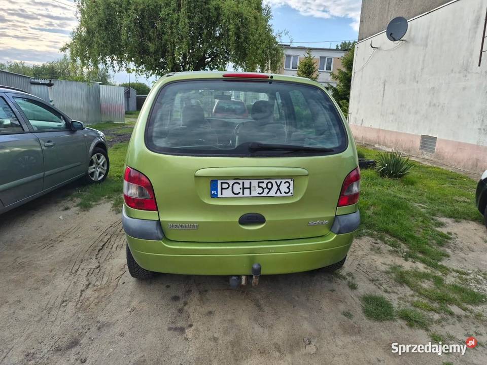 Renault Scenic 2001 r 16 benzyna wielofunkcyjna kierownica lubuskie Rzepin sprzedam