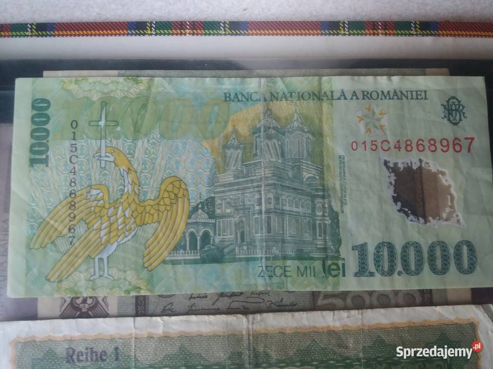 Banknot Rumunia Będzin sprzedam