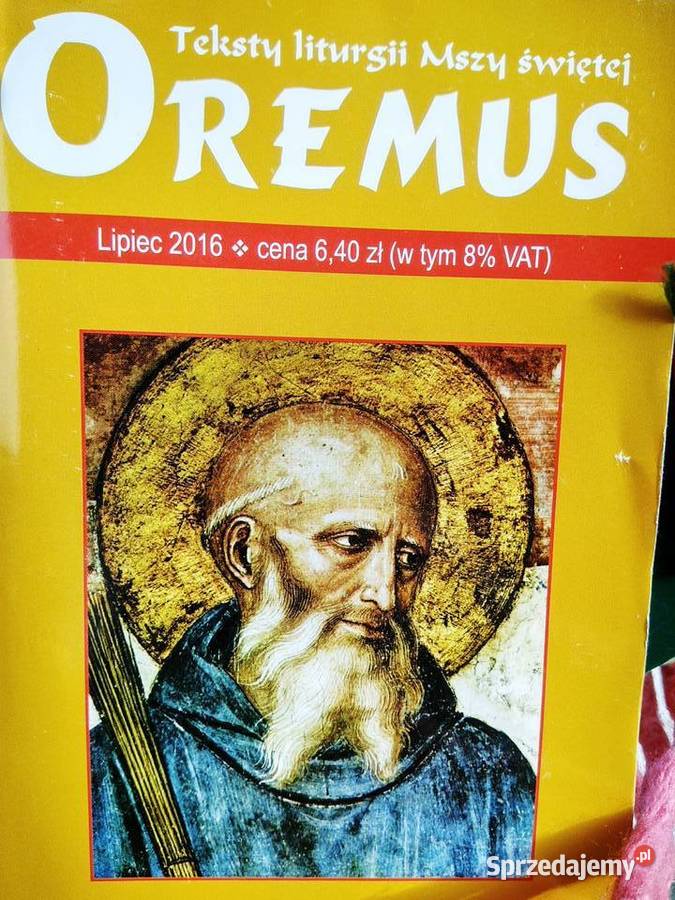 Oremus stare numery czasopisma religijne Warszawa