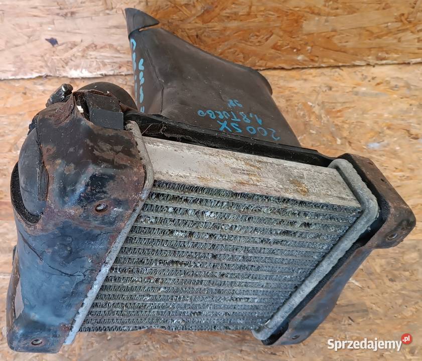 INTERCOOLER CHŁODNICA NISSAN 200SX 18 TURBO Oświetlenie wielkopolskie