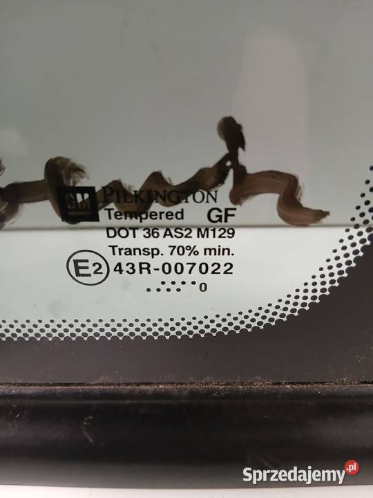 Szyba Karoseryjna Prawa Tylna Opel Zafira 05 Bralin