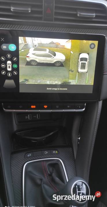 MG ZS salon Polska bogate wyposażenie przebieg radio ZS Kielce