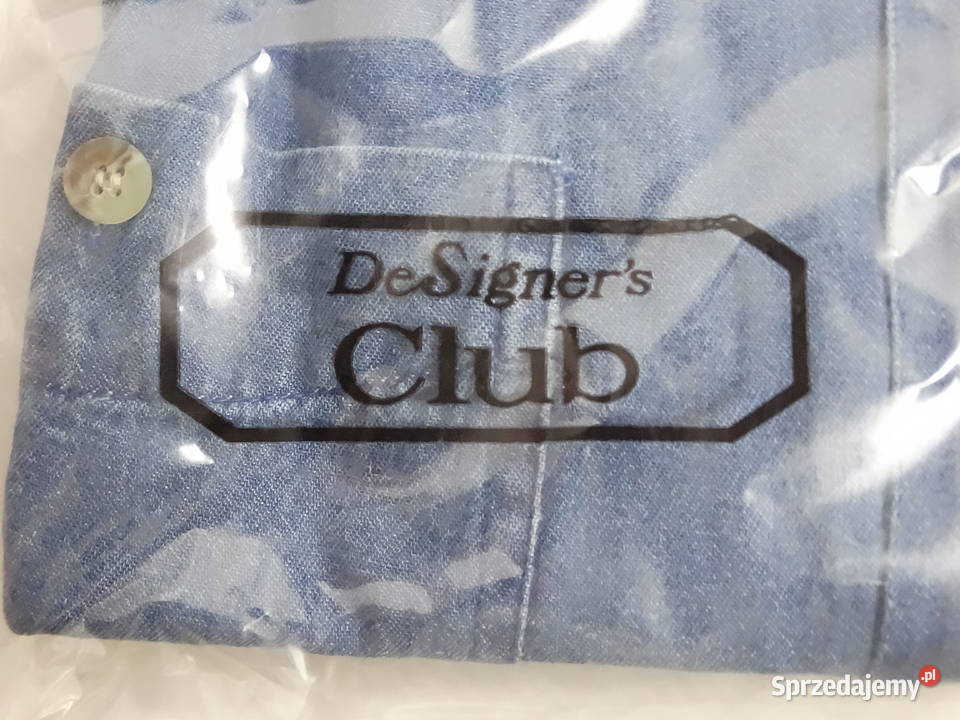 Męska koszula jeansowa dżinsowa Designers Club Biłgoraj