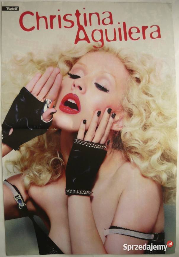 PLAKATY AGUILERA CHRISTINA WYPRZEDAŻ ŚWIAT Warszawa