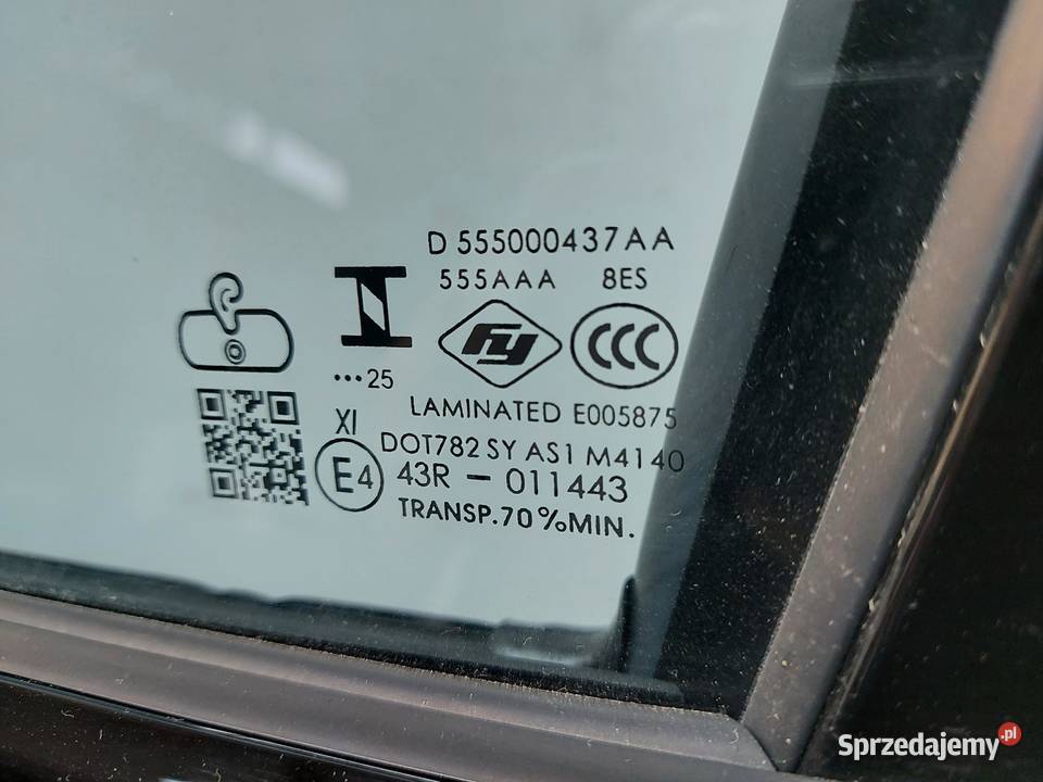 Jaecoo 7 PHEV 2025 drzwi lewe przód przednie osobowe