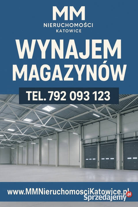Hala do wynajęcia Sosnowiec suwnice bramy TIR