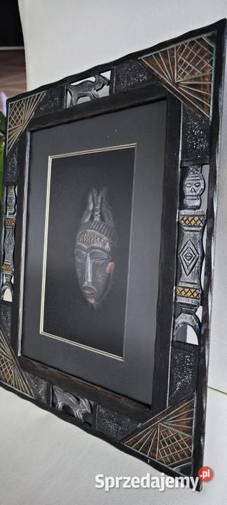 Sztuka Afrykańska zamknięta w obrazie 3D dolnośląskie Legnica sprzedam