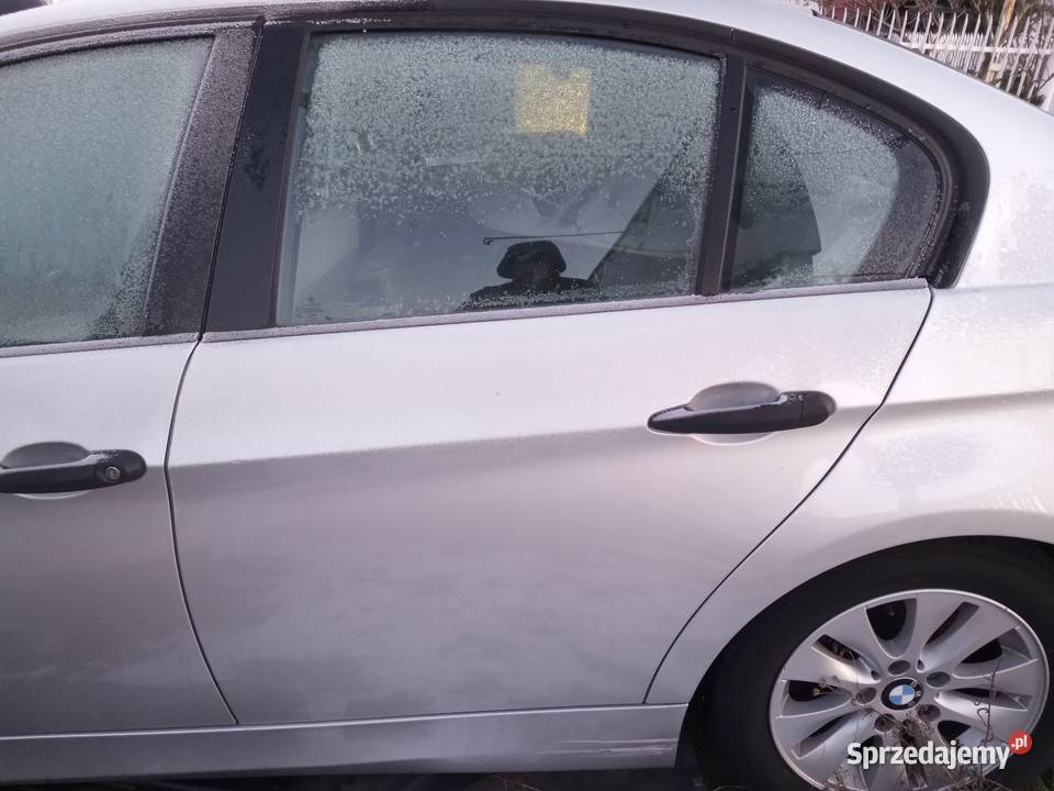 BMW E90 Titansilber Met drzwi lewy tył super