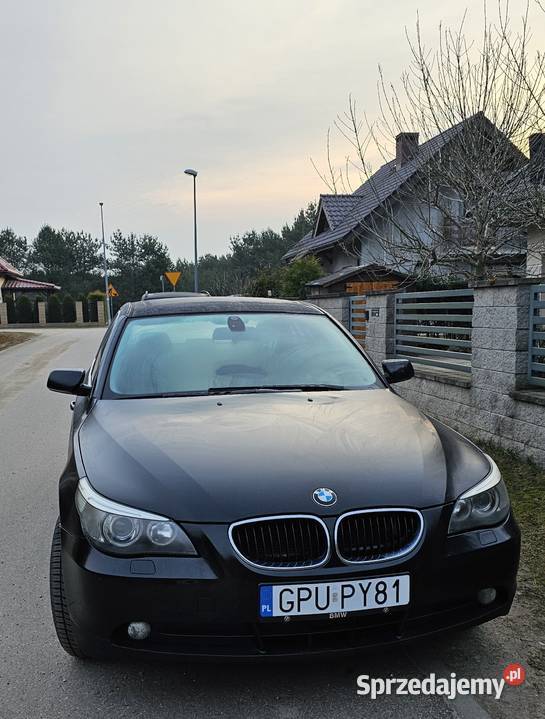 BMW Serii 5 E60 Sedan zadbany egzemplarz gotowy Kosakowo