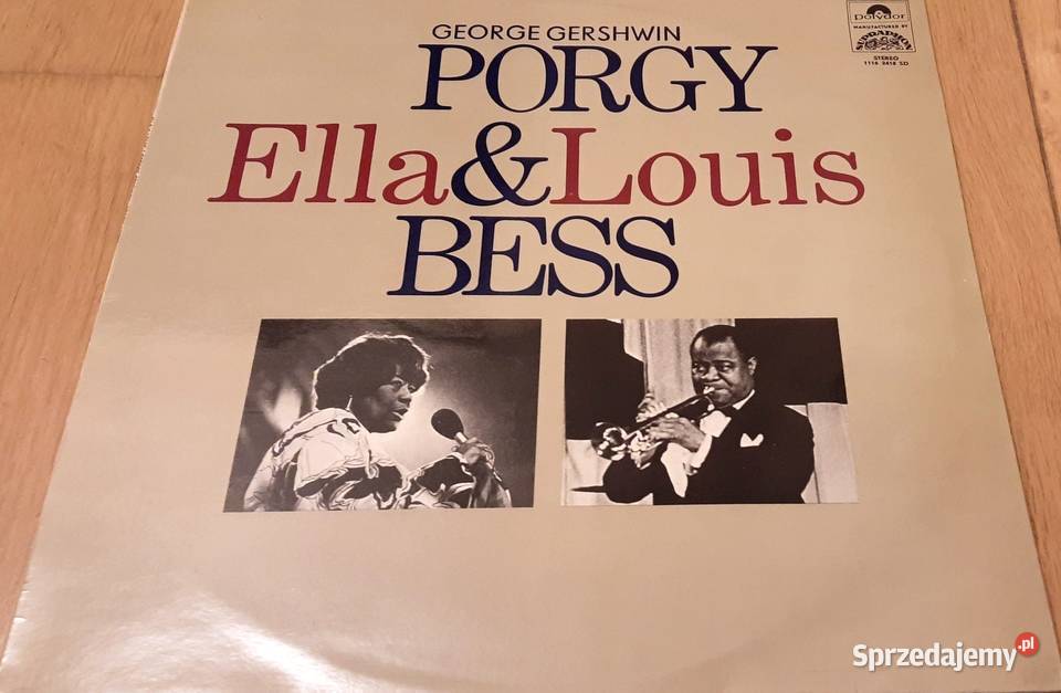 Winyl LP Ella Louis Armstrong Gershwin Sumertime Poznań