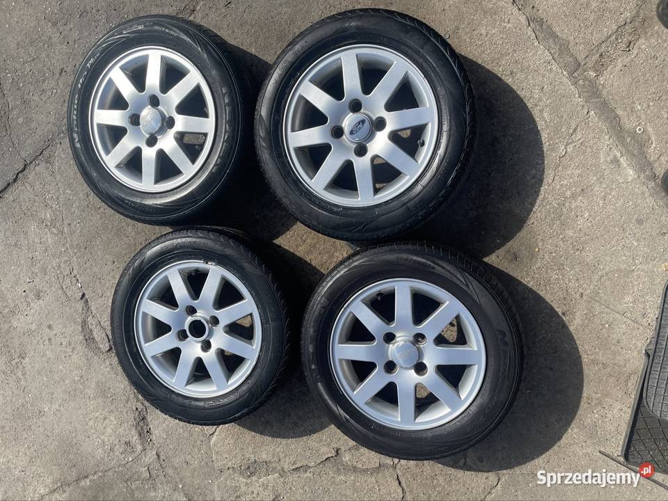 Felgi aluminiowe 14 koła 4x108 ford fiesta sprzedam