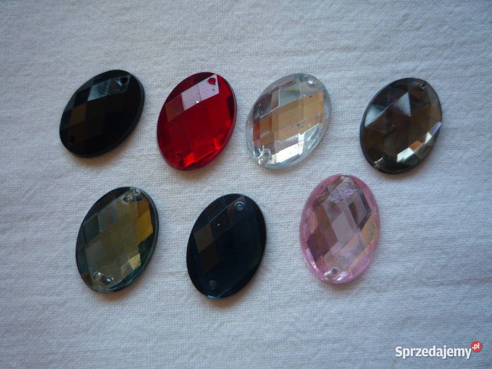Koraliki kamyki kamienie owalne okrągłe łezki do Szczecin