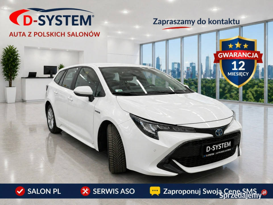 Toyota Corolla 21 Salon Polska 18 HYBRID 1wł z światła LED Białystok