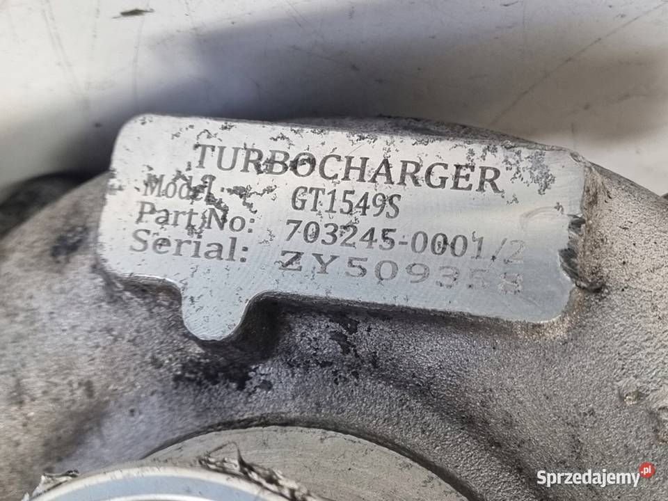 TURBOSPRĘŻARKA Renault Trafic II Opel Vivaro 19 Chełm sprzedam