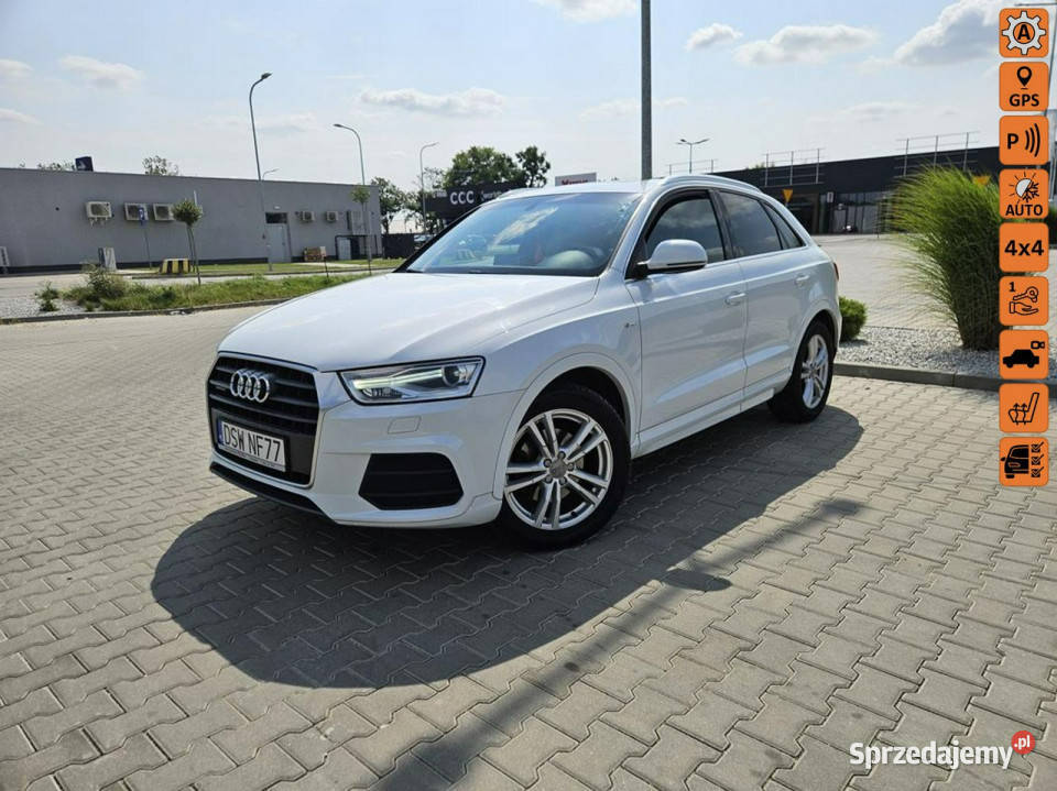 Audi Q3 20 183 Automat Quatro Wersja SLine I Zarejestrowany w Polsce Strzegom