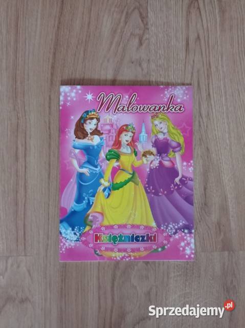 Księżniczki malowanka KOLOROWANKA Artykuły szkolne Chorzów