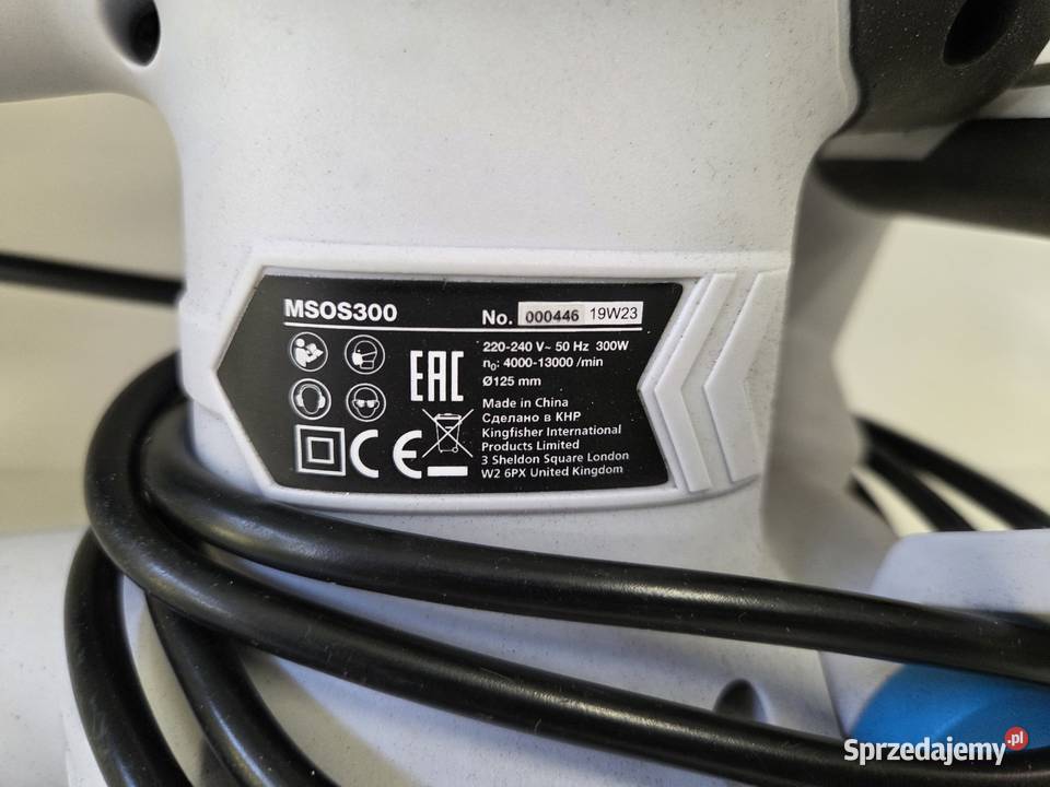 Szlifierka sieciowe Macallister MSOS 300 Pozostałe sprzedam