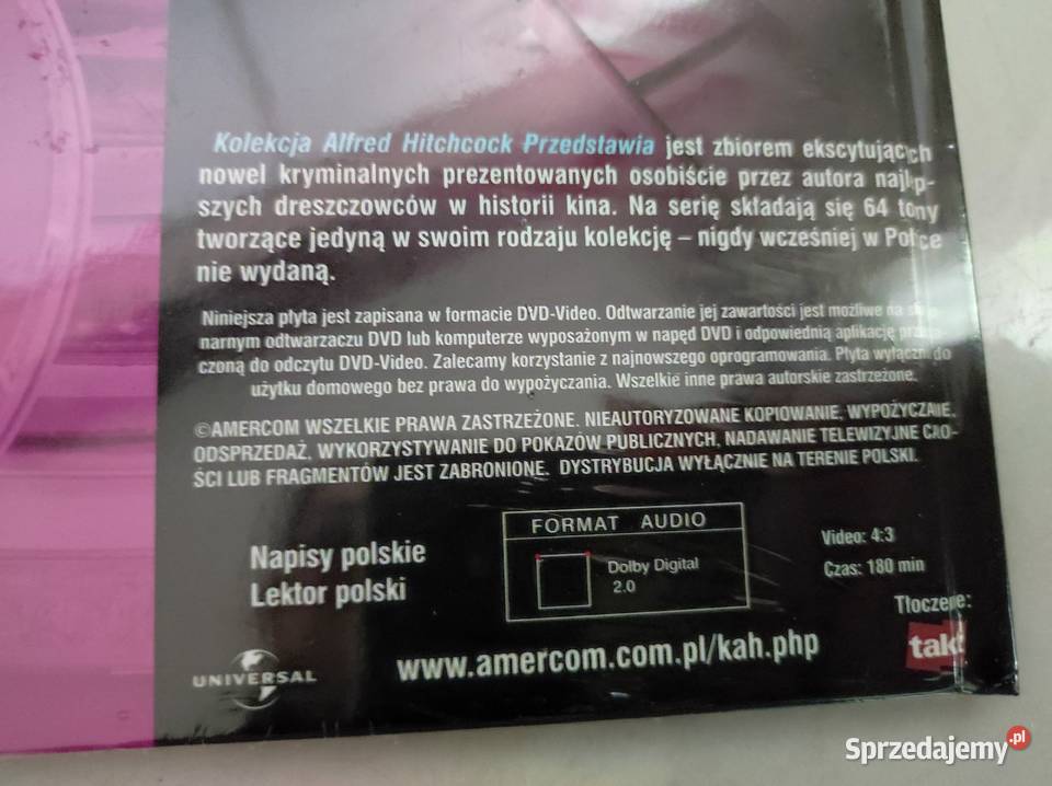 Alfred Hitchcock Przedstawia komplet 33 DVD Kielce