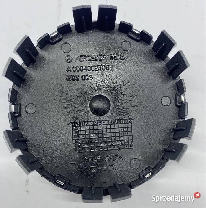 Dekielek felgi Mercedes 75mm A0004002700 Jasienica